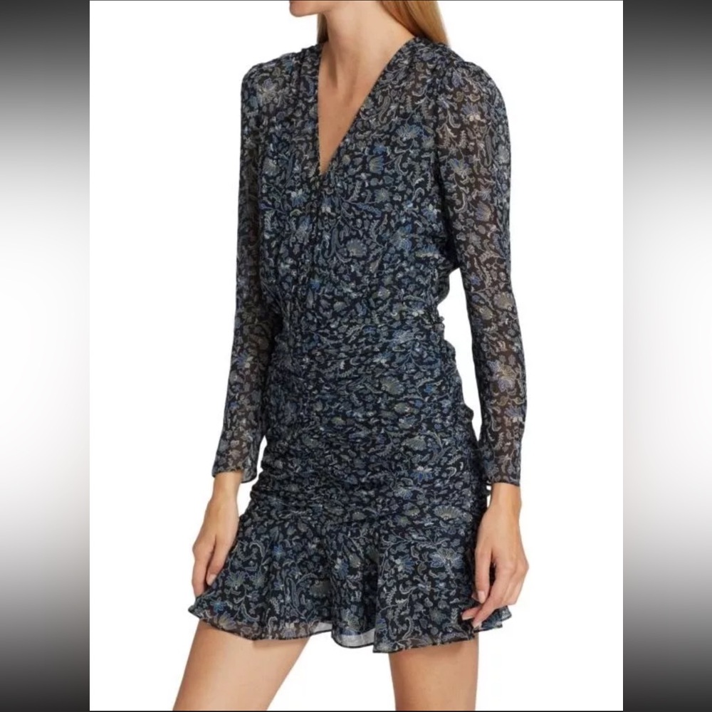 Veronica Beard Rosalie Vine rushed dress, 6
